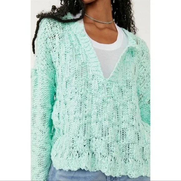 Free People Josephine Pullover Sweater size XS - Picture 6 of 9